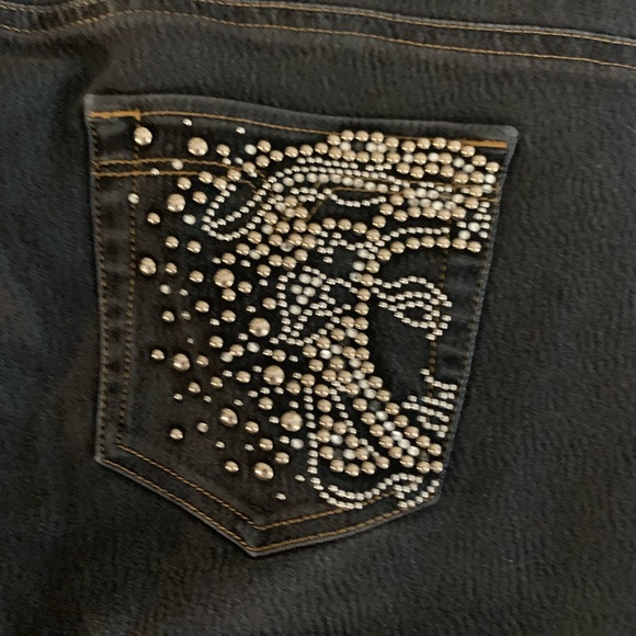 Versace Collection Dark Wash Jeans - Picture 2 of 4